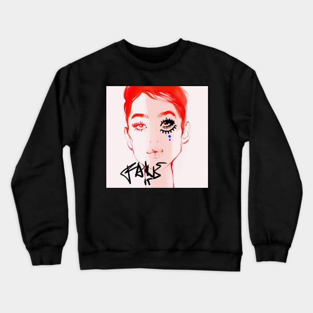 No Fake Crewneck Sweatshirt by NKOSM